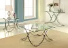 Furniture of America CM4233E-PK Luxa - End Table - Pearl Silver