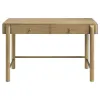 Coaster Fine Furniture 224307-SET Arini - 2 Piece Makeup Vanity Table And Mirror Set - Sand Wash