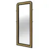 Coaster Fine Furniture 224339 Arini - Cane Weave Full Length Standing Floor Mirror - Black