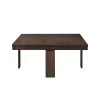 New Classic T3433-15 Paxton - 5 Piece Living Room Set (Storage Coffee Table With 4 Tuck-In Ottomans) - Dark Brown