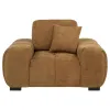 Coaster Fine Furniture 509343 Octavia - Fabric Upholstered Track Arm Accent Chair - Amber