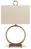 Ashley Furniture L208124 Mahala - Metal Table Lamp  - Antique Gold Finish