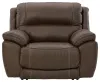 Ashley Furniture U7160482 Dunleith - Zero Wall Recliner w/PWR HDRST - Chocolate