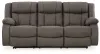 Ashley Furniture 6880488 First Base - Reclining Sofa - Gunmetal
