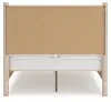 Ashley Furniture B2615B8 Cadmori - Full Upholstered Panel Bed - Two-tone
