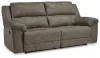 Ashley Furniture 37203/81/94 Laresview - 2 Pc. - Reclining Sofa, Reclining Loveseat With Console - Fossil