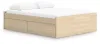 Ashley Furniture EB9632B15 Ashley Furniture EB9632B15 Onita - Queen Platform Bed With 2 Side Storage - Natural