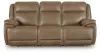 Ashley Furniture PCU1240015 Glencroft - Power Reclining Sofa With Adjustable Headrest - Sahara