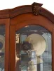 Pulaski Furniture 20671 PFC Curios - Mirrored Corner Curio Cabinet - Warm Cherry Brown