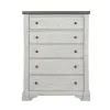 Samuel Lawrence Furniture S786-040 Valley Ridge - 5-Drawer Chest - White