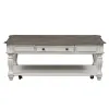 Liberty Furniture 244-OT1010 Magnolia Manor - Rectangular Cocktail Table - Antique White