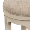 Liberty Furniture 498-OT9003 Morgan Creek - Console Swivel Stool - Antique White / Wirebrushed Tobacco Accents