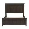 Liberty Furniture 759-YBR-FPB Thornwood Hills - Full Panel Bed - Rock Beaten Brown