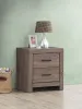 CoasterEveryday 207042 Brantford - 2-Drawer Nightstand - Barrel Oak