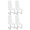 CoasterEveryday 100515WHT Montclair - Upholstered Side Dining Chair (Set of 4) - White