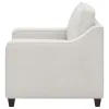 CoasterElevations 552063 Christine - Upholstered Sloped Arm Accent Chair - Beige