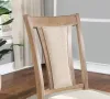Furniture of America CM3984NT-SC-2PK Upminster - Side Chair (Set of 2) - Natural Tone / Beige