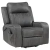 Coaster Fine Furniture 603194P Raelynn - Upholstered Power Lift Recliner Chair - Gray