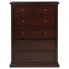 Coaster Fine Furniture 460595CAP Sumerlin - 6-Drawer Bedroom Chest Of Drawers - Cappuccino
