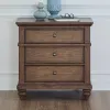 Liberty Furniture 104-BR61 Twin Lakes - Nightstand With Charging Station - Chestnut