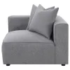 CoasterElevations 551595 Jennifer - Upholstered Corner Chair - Gray
