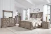 Ashley Furniture B916/31/36/46/58/56/94 Blairhurst - 6 Pc. - Dresser, Mirror, Chest, California King Panel Bed - Light Grayish Brown