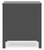 Ashley Furniture EB1528-292 Simmenfort - Two Drawer Night Stand - Navy Blue