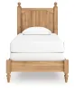 Ashley Furniture PCB1075B2 Aleaport - Twin Panel Bed - Warm Brown