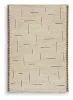 Ashley Furniture R408342 Clayman - 5' x 7' Rug - Beige / Brown