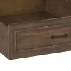 Samuel Lawrence Furniture S918-YBR-K10 Cambridge - Twin Panel Bed with Trundle - Brown