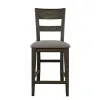 Liberty Furniture 152-B250124 Liberty Furniture 152-B250124 Double Bridge - Splat Back Counter Chair - Dark Chestnut