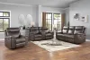 New Classic U1798-30-MCH New Classic U1798-30-MCH Quade - Sofa With Dual Recliner - Mocha