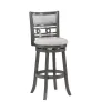 New Classic S1701-BS-GRY New Classic S1701-BS-GRY Gia - Swivel Barstool - Gray