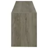 CoasterEssence 701025 Burke - 2 Door Engineered Wood TV Stand - Gray Driftwood
