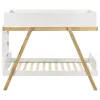 Coaster Fine Furniture 460570T Frankie - Wood Twin Over Twin Bunk Bed - White And Natural