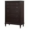 Coaster Fine Furniture 223065 Emberlyn - 5-Drawer Bedroom Chest - Brown