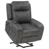 Coaster Fine Furniture 603194P Raelynn - Upholstered Power Lift Recliner Chair - Gray