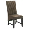 Coaster Fine Furniture 106388 Barrand - Upholstered Dining Side Chair (Set of 2) - Chocolate
