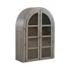Liberty Furniture 237G-CH4490 Liberty Furniture 237G-CH4490 River Place - Curio Hutch - Riverstone Gray & Tobacco