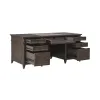 Liberty Furniture 297-HO-EXD Paradise Valley - Executive Desk - Saddle Brown