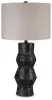 Ashley Furniture L100824 Kerbert - Terracotta Table Lamp - Distressed Black