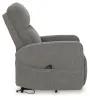 Ashley Furniture 9370412 Starganza - Power Lift Recliner - Gray