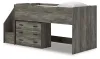 Ashley Furniture B4480B15 Frandern - Twin Loft Bed With Drawer Storage - Gray