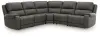 Ashley Furniture PCU12600S4 5Z - Pittson - 5-Piece Power Reclining Sectional - Anchor