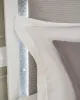 Ashley Furniture PCB1119B4 Maeling - King Upholstered Panel Bed - White