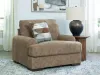 Ashley Furniture PC8150523 Jayne Park - Chair And A Half - Pecan