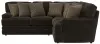 Jackson Furniture Industries 4376/62/42-49 Mammoth - 2 Piece Sectional - Chocolate