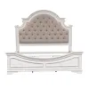 Liberty Furniture 244-BR-KUB Magnolia Manor - King Upholstered Bed - Antique White