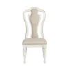 Liberty Furniture 244-C2501S Liberty Furniture 244-C2501S Magnolia Manor - Splat Back Upholstered Side Chair - Antique White