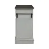 Liberty Furniture 244-AT3000 Magnolia Manor - Bar Cart - Antique White